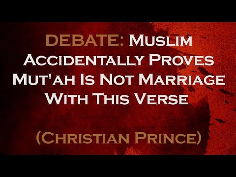 DEBATE: Muslim Accidentally