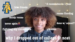 why i dropped out of NORTH CAROLINA A&T STATE UNIVERSITY… my experience at ncat *fought my roommate* screenshot 4