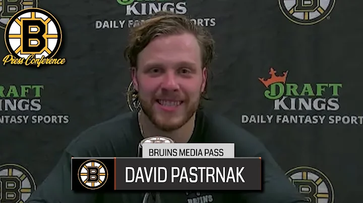 David Pastrnak on Scoring Surge: "I havent changed much." | Bruins Kraken Postgame Interview