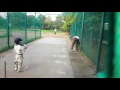 4 year old wonder boy playing a cricket..its miracle boy