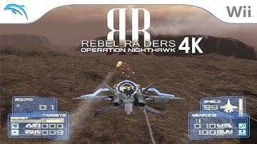 Rebel Raiders: Operation Nighthawk (4K / 2160p) | Dolphin Emulator 5.0-15936 | Nintendo Wii