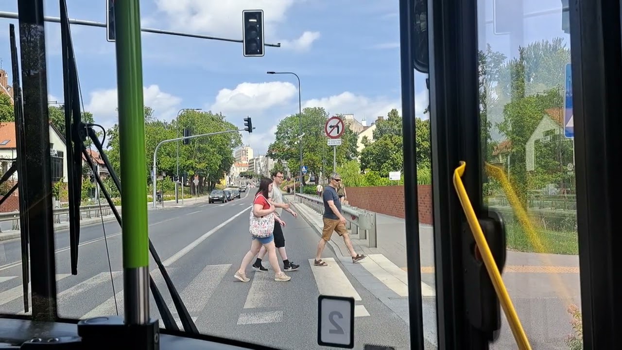 MPK Olsztyn | Linia 128 | Solaris Urbino 12 IV | Kierunek Dworzec Główny