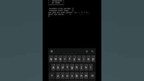 Cara Membuat Kalkulator Sederhana Menggunakan Aplikasi Pascal N-IDE