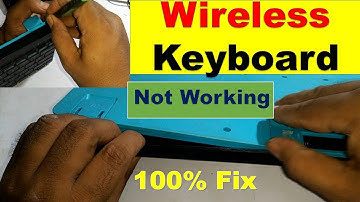 Wireless Keyboard Not Working Fix | How To Fix Wireless Keyboard Not Working| Keyboard thik kare