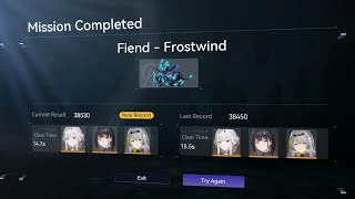 Snowbreak Fiend - Frostwind Difficulty V 14.7S, Jade Arc