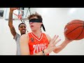 I Played Flight 1 vs 1 BLINDFOLDED... Basketball Challenge