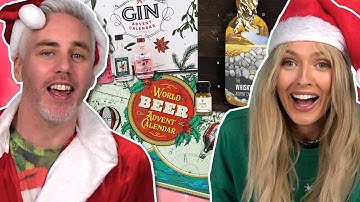Irish People Try Alcohol Advent Calendars 2020 (All 24 Days in One Sitting!)
