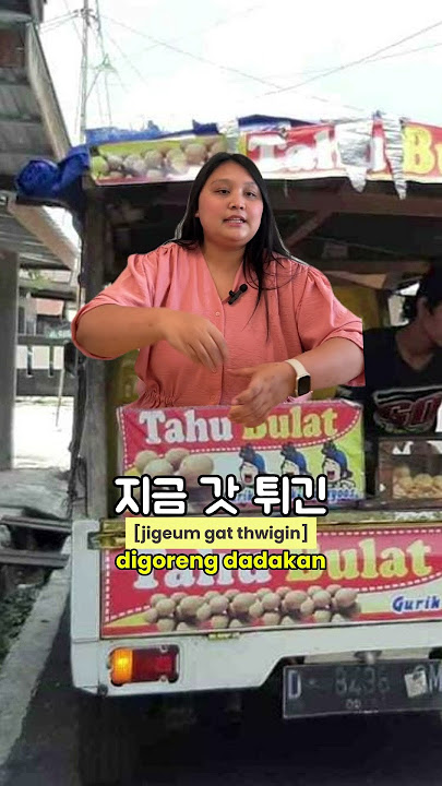 Tahu Bulat Versi Bahasa Korea?! #toktokclass