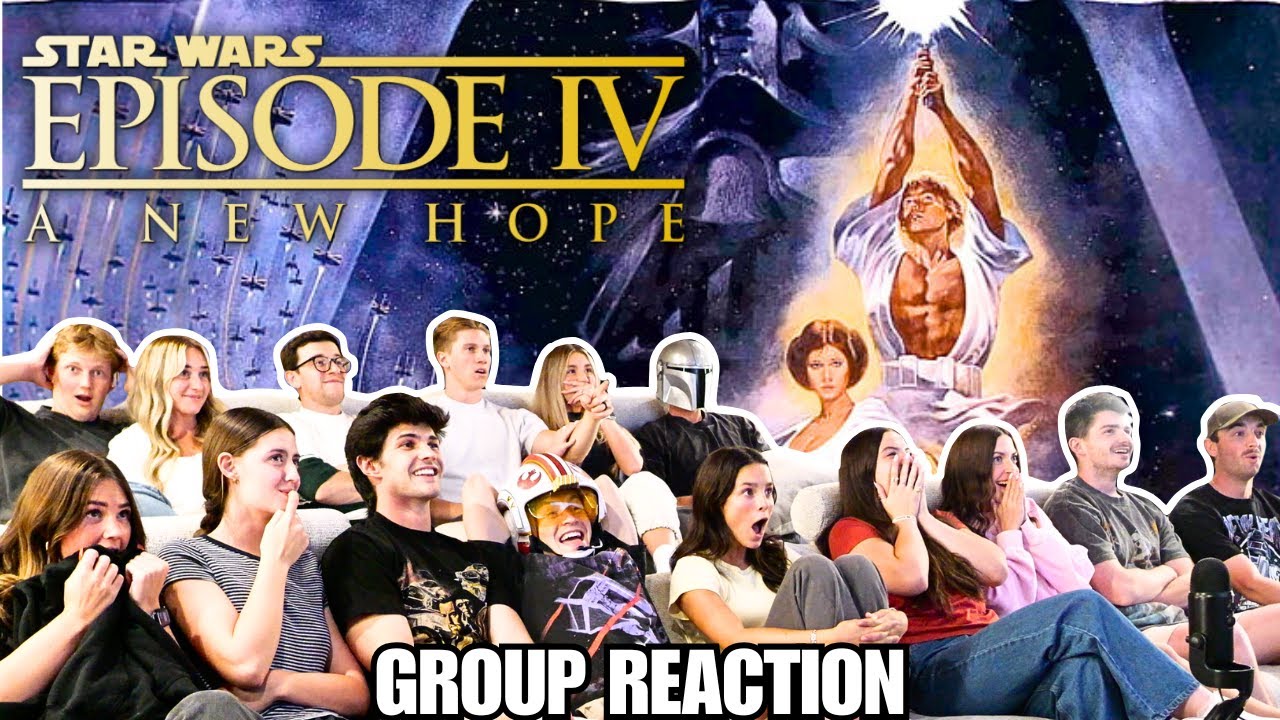 Converting Friends to Star Wars: A New Hope | GROUP REACTION