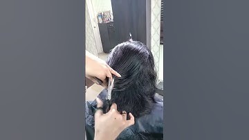 Step cutting for short hair ✂️ #shortoftheday #cutting #haircutting #shorts