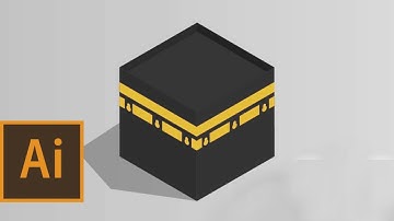 Learn How to Draw Kabba (Mecca) in Adobe Illustrator.