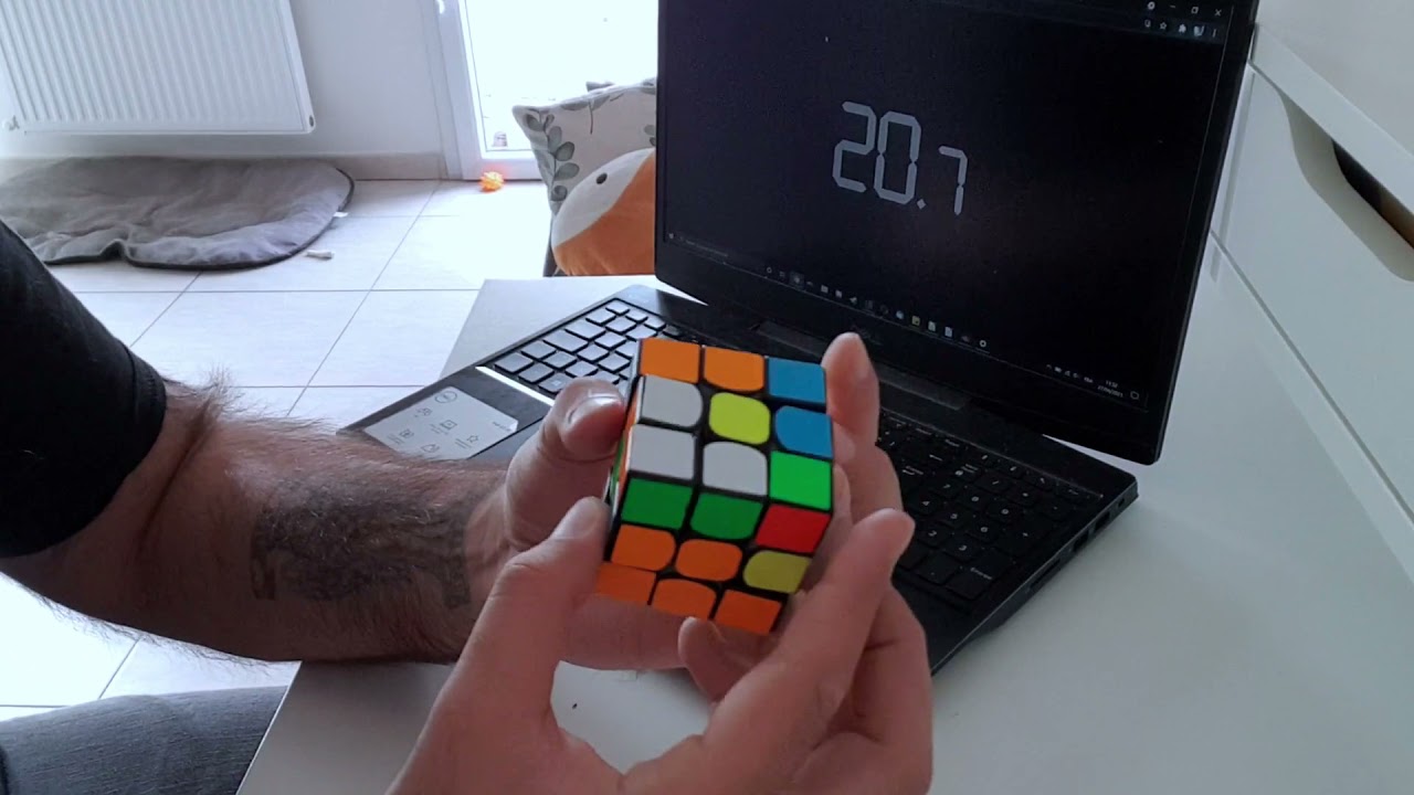 Rubik's Cube Roux Ao25 25s13 with Freefop fails