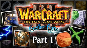 Warcraft 3 Easter Eggs Bonus: Icons & Spells (and Sounds)