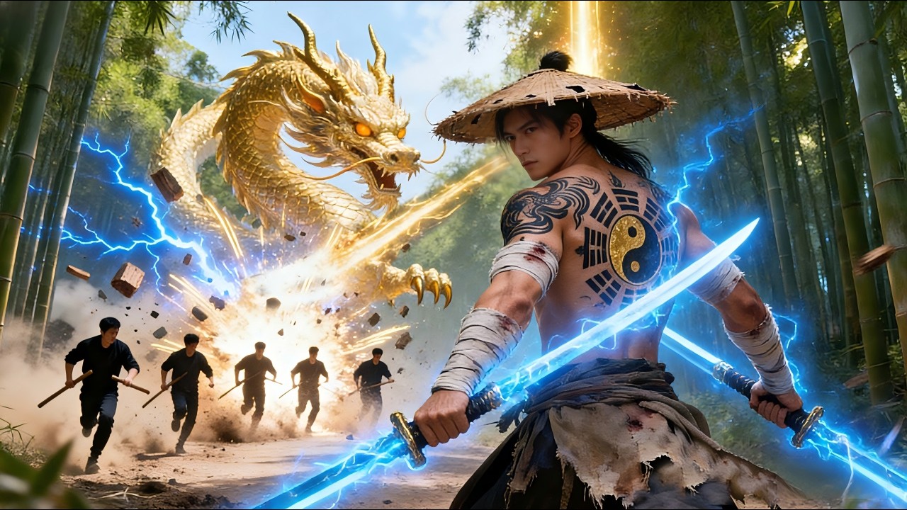 💥الناس تستهزئ به، لا تعلم أنه سيد قصر التنين الخفي نزل من الجبل لحماية حبيبته!