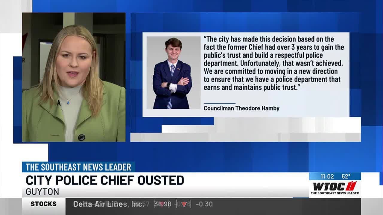 City of Guyton announces resignation of police chief YouTube