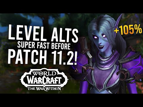 HUGE LEVELING BUFF!