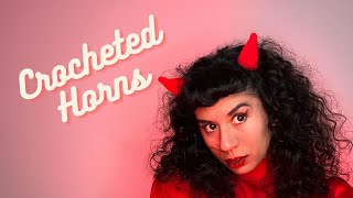 Crocheting horns