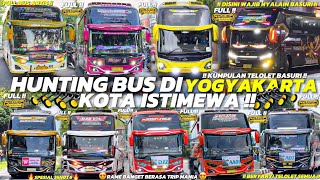 HEBOH‼️ KUMPULAN BUS TELOLET TERBARU DI JOGJA BANYAK ARTIS BUS!! FULL BASURI CORONG ATAS 🥳🤯