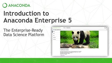 Introduction to Anaconda Enterprise 5