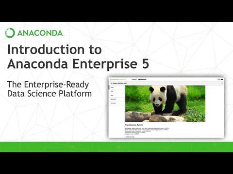 Introduction to Anaconda Enterprise 5