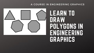 Famous Learn how to draw polygons in Engineering Graphics Net Worth