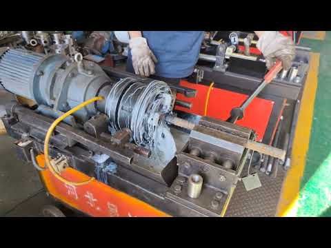 Rolltec Machine BGZL-40B3 Bar Rib Peeling & Thread Rolling ...