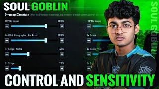 BMPS SOUL GOBLIN New Sensitivity & Soul Goblin new control code/Soul Goblin sensitivity bgmi