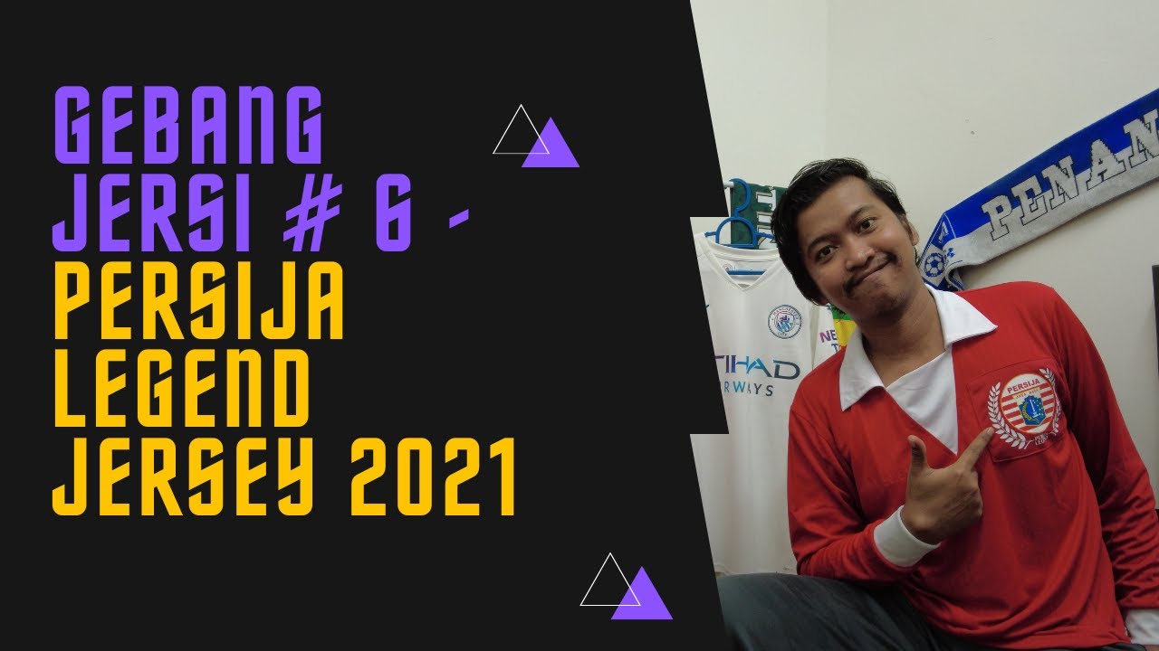 Gebang Jersi #6 - Persija Legend Jersey 2021