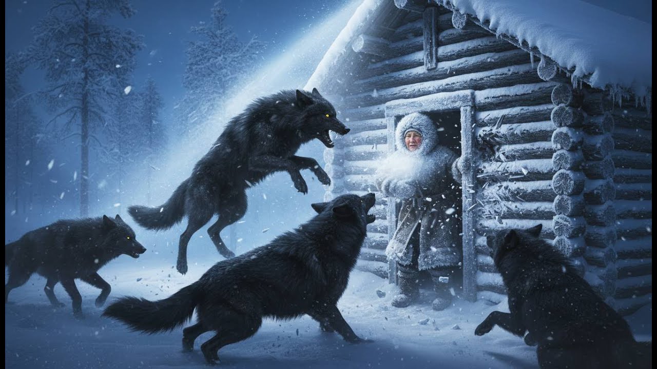 90-Year-Old Widow Survives Wolves Tearing at Her Tree Shelter at –71°C | Severe Yakutia