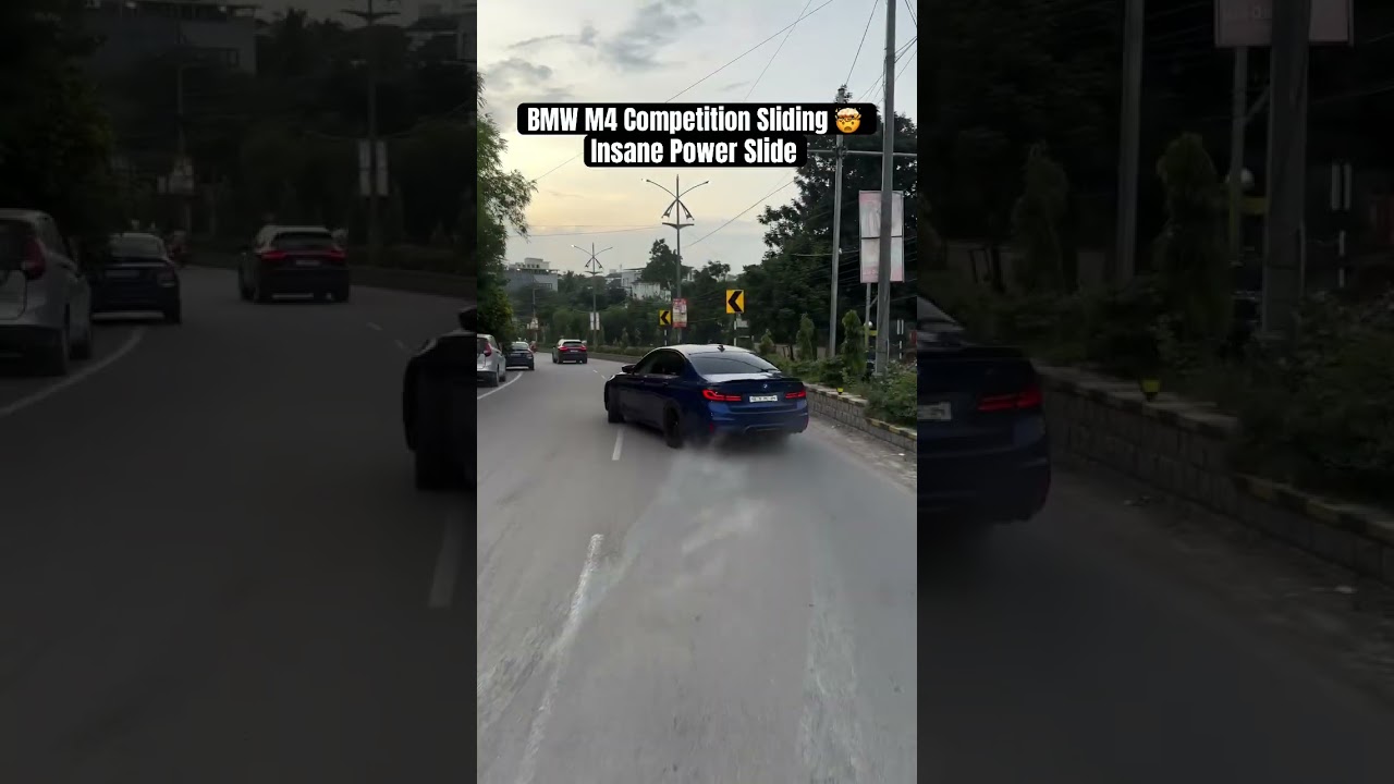 BMW M4 Competition Sliding 🤯 || 
