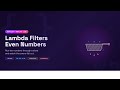 Kotlin with Coilot: Create a list of 10 numbers and use lambda function to find the even numbers