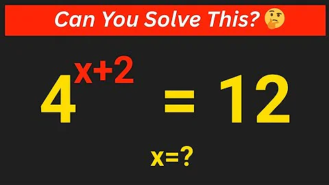 Math Olympiad Problem | A Nice Exponential Problem | Best Trick...