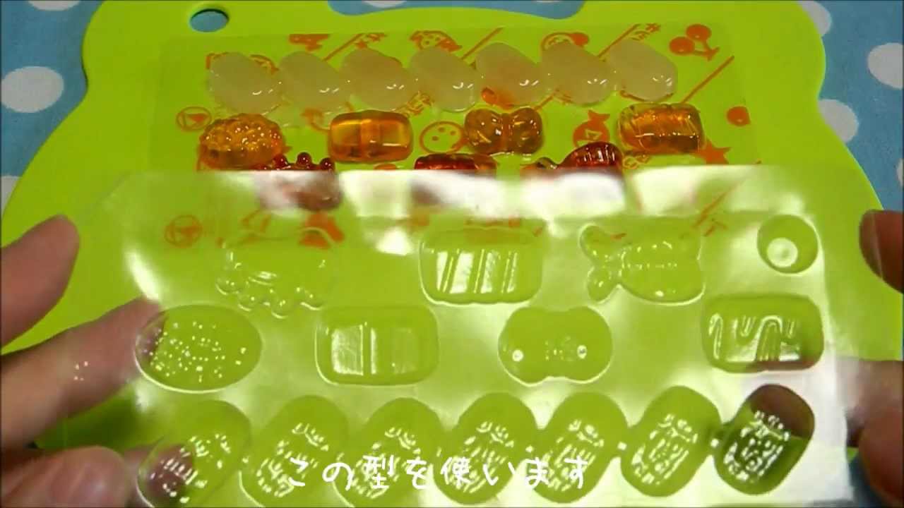 Let's try ②お寿司のグミ型再利用（前篇）　Reuse gummy type of sushi