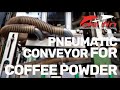 Pneumatic Conveyor for coffee powder application | Pneumatic conveyors Delfin