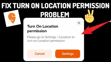 Fix Swiggy App "Turn on Location permission" Problem