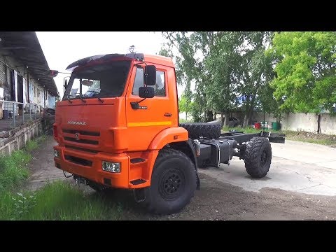 2017 KAMAZ 43502 4x4. Start Up, Engine, and In Depth Tour.