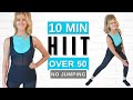 10 Min BEGINNER HIIT Workout For Weight Loss | Women Over 50!