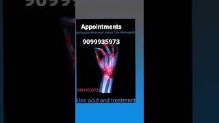 URIC ACID TREATMENT BY MASTERS DR KAUSHAL BHANUSALI INDIA'S TOP HOMEOPATH
