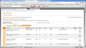 How To: Create Citation Alert for Authors in Web of Science
