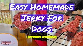 Homemade Dog Jerky