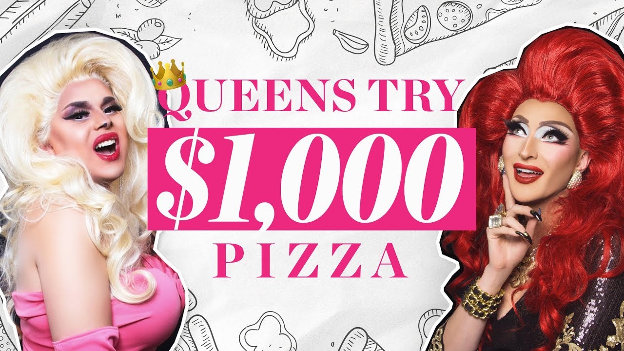 Two Drag Queens, One 1,000 White Truffle Pizza Jaymes Mansfield and