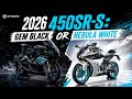 2026 CFMOTO 450SR-S: Gem Black vs Nebula White | The Ultimate Mid-Weight Sportbike Performance Test