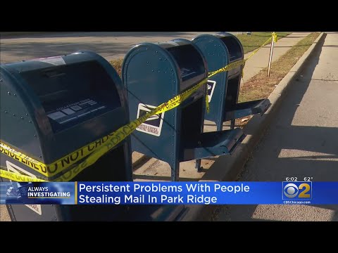 Mail Stolen Again From Blue Boxes At Park Ridge Post Office