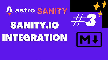 Setup Sanity CMS Back End #3.