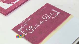 Como fazer um quadro para Lavabo - OPA Criando Arte por Angelina Coutto