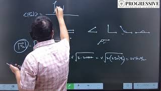 Consider a collection of a large number of particles each with speed v. Thedirection of velocity is