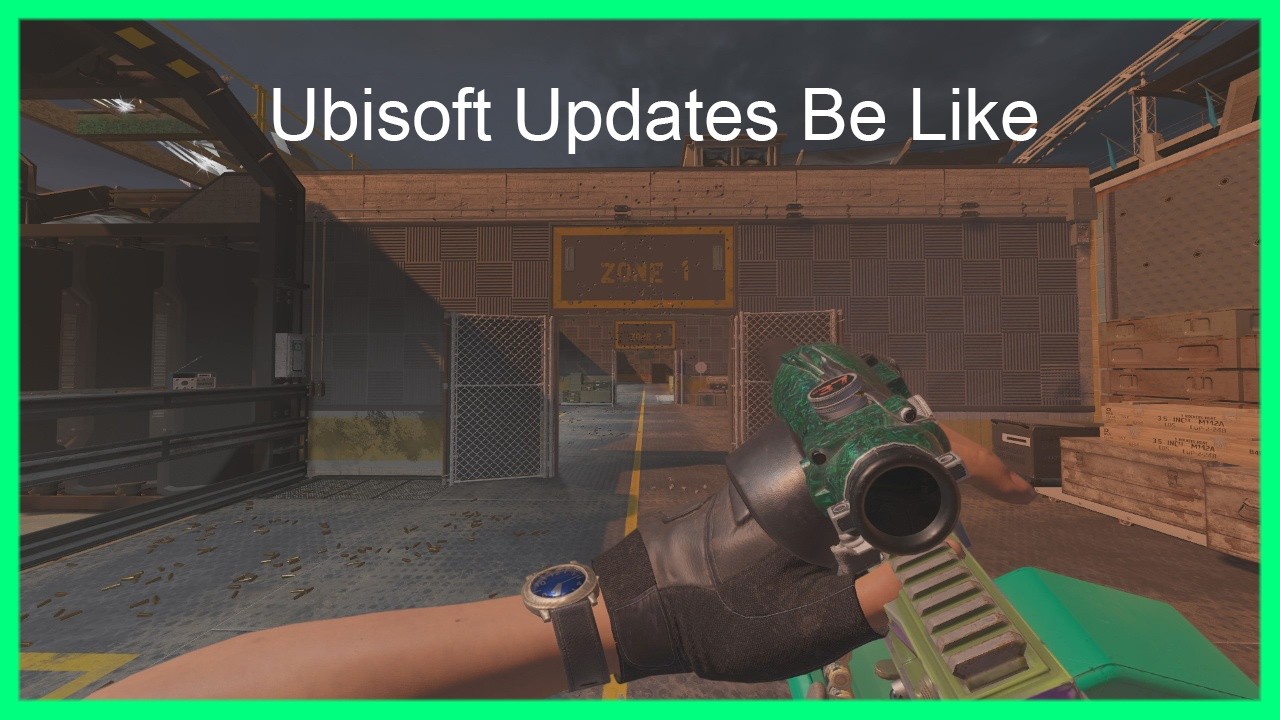 New R6:Siege update broke the weapon animations. - YouTube
