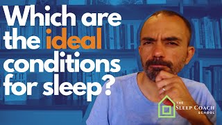 Insomnia insight #403: On two environments and on the one thing that is required for sleep
