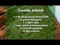 Ízelítő 14. Zsemlés töltelék