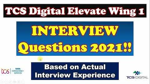 DCA Interview Question asked in SEP Cycle | TCS DCA 2021 interview questions |
